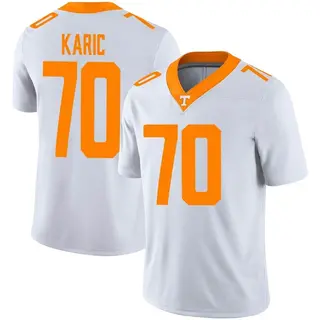 Game Men's Andrej Karic Tennessee Volunteers Nike Football Jersey - White