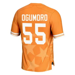 Game Men's Antoni Ogumoro Tennessee Volunteers Replica Icon Print Football Jersey - Orange