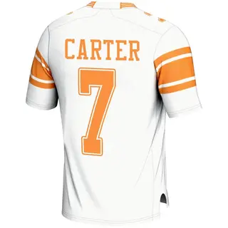 Game Men's Arion Carter Tennessee Volunteers Replica 2nd Football Jersey - White