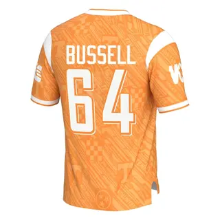 Game Men's Ayden Bussell Tennessee Volunteers Replica Highlight Print Football Jersey - Orange