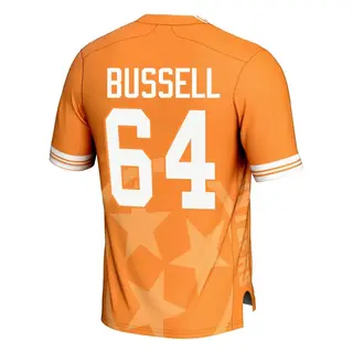 Game Men's Ayden Bussell Tennessee Volunteers Replica Icon Print Football Jersey - Orange