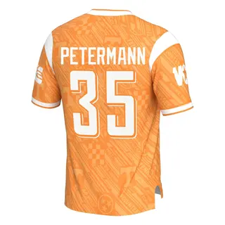 Game Men's Ben Petermann Tennessee Volunteers Replica Highlight Print Football Jersey - Orange
