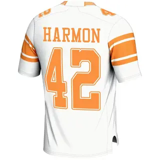 Game Men's Braylon Harmon Tennessee Volunteers Replica 2nd Football Jersey - White