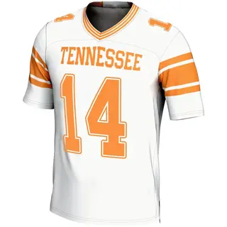Game Men's Braylon Staley Tennessee Volunteers Replica 2nd Football Jersey - White