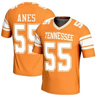 Game Men's Brenden Anes Tennessee Volunteers Replica Football Jersey - Orange