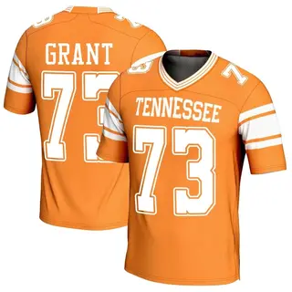 Game Men's Brian Grant Tennessee Volunteers Replica Football Jersey - Orange