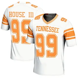 Game Men's Charles House III Tennessee Volunteers Replica 2nd Football Jersey - White