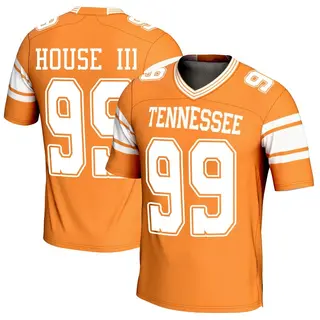 Game Men's Charles House III Tennessee Volunteers Replica Football Jersey - Orange