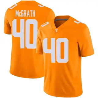 Game Men's Chase McGrath Tennessee Volunteers Nike Football Jersey - Orange