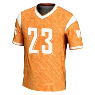 Game Men's Cheyenne Labruzza Tennessee Volunteers Replica Highlight Print Football Jersey - Orange