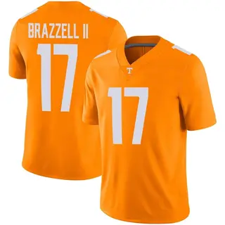 Game Men's Chris Brazzell II Tennessee Volunteers Nike Football Jersey - Orange