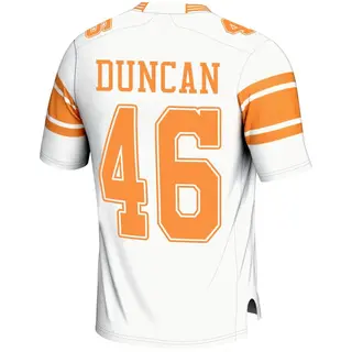 Game Men's Cody Duncan Tennessee Volunteers Replica 2nd Football Jersey - White