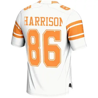 Game Men's Cole Harrison Tennessee Volunteers Replica 2nd Football Jersey - White