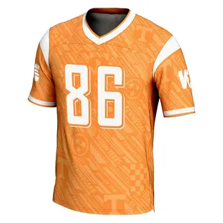 Game Men's Cole Harrison Tennessee Volunteers Replica Highlight Print Football Jersey - Orange