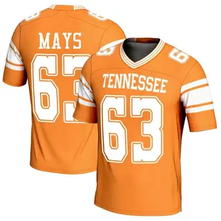 Game Men's Cooper Mays Tennessee Volunteers Replica Football Jersey - Orange