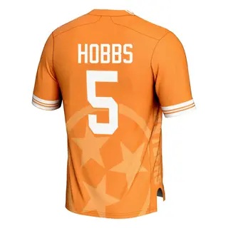 Game Men's Daevin Hobbs Tennessee Volunteers Replica Icon Print Football Jersey - Orange
