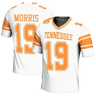 Game Men's Daune Morris Tennessee Volunteers Replica 2nd Football Jersey - White