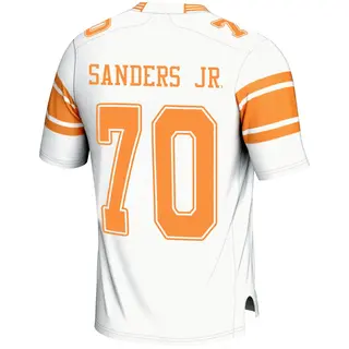 Game Men's David Sanders Jr. Tennessee Volunteers Replica 2nd Football Jersey - White