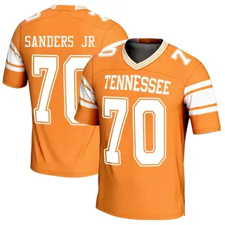 Game Men's David Sanders Jr. Tennessee Volunteers Replica Football Jersey - Orange