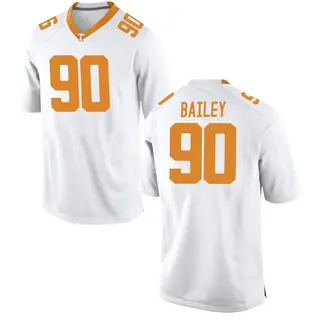 Game Men's Dominic Bailey Tennessee Volunteers Nike College Jersey - White