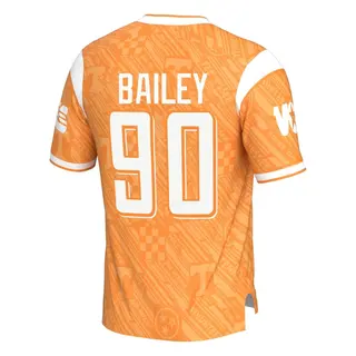 Game Men's Dominic Bailey Tennessee Volunteers Replica Highlight Print Football Jersey - Orange