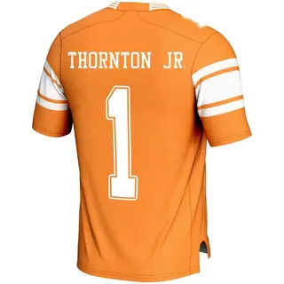 Game Men's Dont'e Thornton Jr. Tennessee Volunteers Replica Football Jersey - Orange