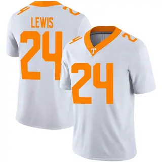 Game Men's Dylan Lewis Tennessee Volunteers Nike Football Jersey - White
