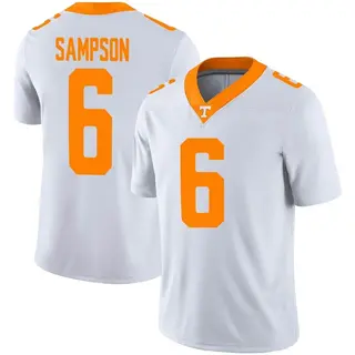 Game Men's Dylan Sampson Tennessee Volunteers Nike Football Jersey - White