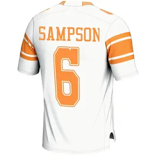 Game Men's Dylan Sampson Tennessee Volunteers Replica 2nd Football Jersey - White