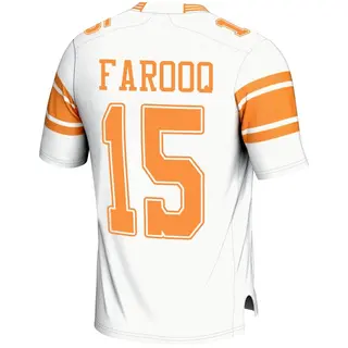 Game Men's Edrees Farooq Tennessee Volunteers Replica 2nd Football Jersey - White