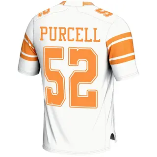 Game Men's Eli Purcell Tennessee Volunteers Replica 2nd Football Jersey - White