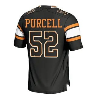Game Men's Eli Purcell Tennessee Volunteers Replica Football Jersey - Black