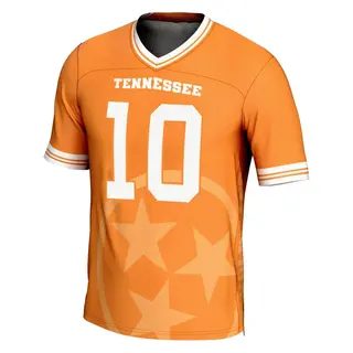Game Men's Elijah Simmons Tennessee Volunteers Replica Icon Print Football Jersey - Orange