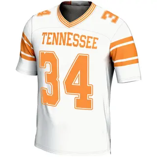 Game Men's Emmanuel Okoye Tennessee Volunteers Replica 2nd Football Jersey - White