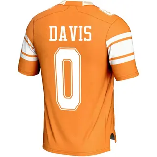 Game Men's Ethan Davis Tennessee Volunteers Replica Football Jersey - Orange