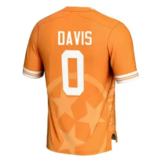 Game Men's Ethan Davis Tennessee Volunteers Replica Icon Print Football Jersey - Orange