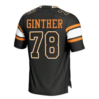 Game Men's Gage Ginther Tennessee Volunteers Replica Football Jersey - Black