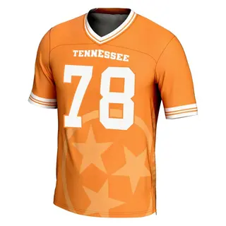 Game Men's Gage Ginther Tennessee Volunteers Replica Icon Print Football Jersey - Orange