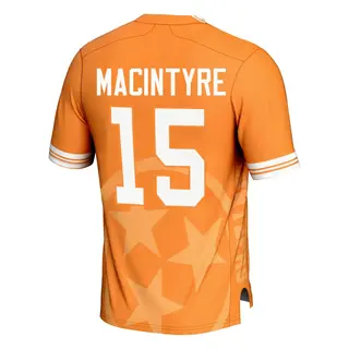 Game Men's George MacIntyre Tennessee Volunteers Replica Icon Print Football Jersey - Orange