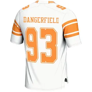 Game Men's Grady Dangerfield Tennessee Volunteers Replica 2nd Football Jersey - White