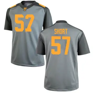 Game Men's Grier Short Tennessee Volunteers Nike College Jersey - Gray