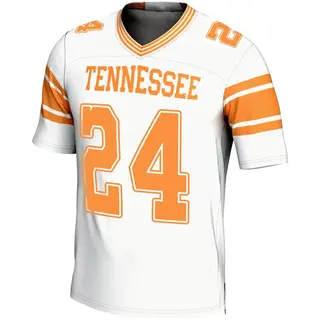 Game Men's Hunter Barnes Tennessee Volunteers Replica 2nd Football Jersey - White