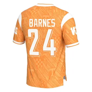 Game Men's Hunter Barnes Tennessee Volunteers Replica Highlight Print Football Jersey - Orange