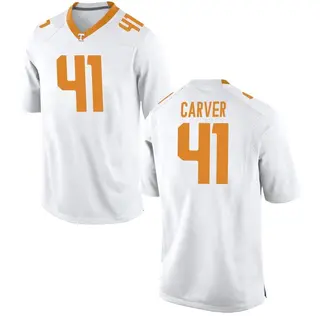 Game Men's JT Carver Tennessee Volunteers Nike College Jersey - White