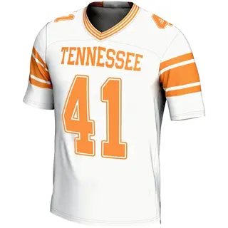 Game Men's JT Carver Tennessee Volunteers Replica 2nd Football Jersey - White