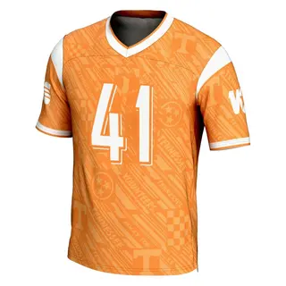 Game Men's JT Carver Tennessee Volunteers Replica Highlight Print Football Jersey - Orange