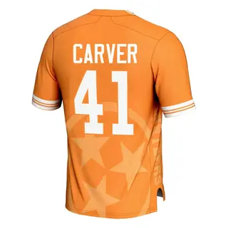 Game Men's JT Carver Tennessee Volunteers Replica Icon Print Football Jersey - Orange