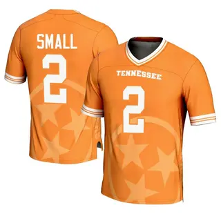 Game Men's Jabari Small Tennessee Volunteers Replica Icon Print Football Jersey - Orange