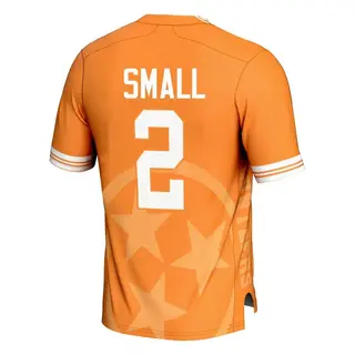 Game Men's Jabari Small Tennessee Volunteers Replica Icon Print Football Jersey - Orange