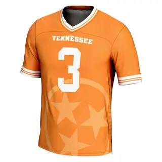 Game Men's Jack Van Dorselaer Tennessee Volunteers Replica Icon Print Football Jersey - Orange